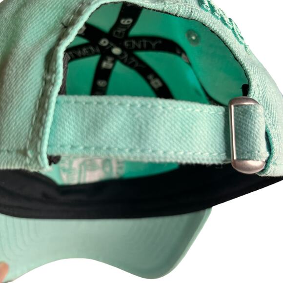 SOLES INC New Era 9 Twenty Baseball Hat Cap Mint Green - Picture 14 of 14